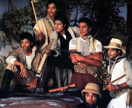 The Jacksons 1984 Victory 6 Brothers
